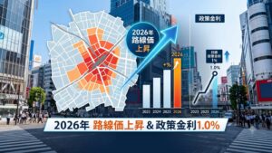 【2026年路線価上昇×政策金利1%】「道が塞がれる前に」今すぐ始めるべき『家族会議』と資産防衛の順序